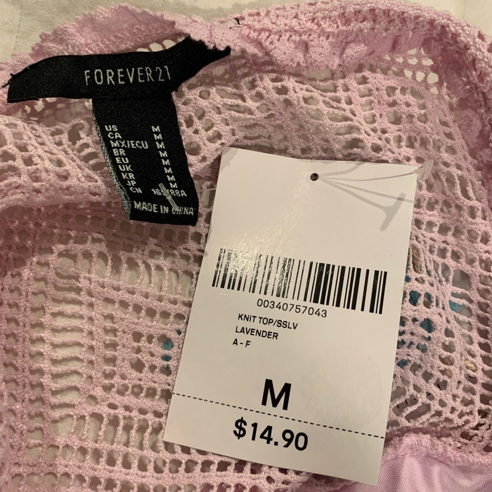 Forever 21 Mesh Top - Picture 3 of 3